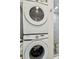 Stackable washer and dryer in convenient laundry room at 1703 N Tamiami Trl # 209, Sarasota, FL 34234