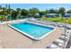 Relaxing community pool with plenty of lounge chairs at 3701 39Th W St, Bradenton, FL 34205
