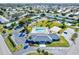 Community pool and clubhouse with surrounding parking at 3701 39Th W St, Bradenton, FL 34205