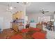 Eat-in kitchen with ample counter space and cabinets at 3701 39Th W St, Bradenton, FL 34205