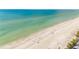 Aerial view of beach and ocean at 3810 Gulf Of Mexico Dr # F302, Longboat Key, FL 34228