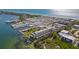 Aerial view of waterfront property at 3810 Gulf Of Mexico Dr # F302, Longboat Key, FL 34228