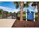 Gated community dog park entrance with rules clearly displayed at 4304 Fly Rod Ter, Parrish, FL 34219