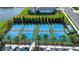 Four well-maintained pickleball courts with ample parking nearby at 4304 Fly Rod Ter, Parrish, FL 34219