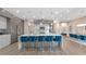 Modern kitchen with stainless steel appliances and large island at 4917 Sabal Lake Cir, Sarasota, FL 34238