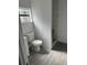 Clean bathroom with white vanity and gray tile floor at 506 Houle Ave, Sarasota, FL 34232