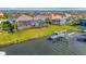 Luxury waterfront home with private dock and screened lanai at 5607 Tidewater Preserve Blvd, Bradenton, FL 34208