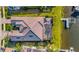 Luxury home with a large pool and private dock access at 5607 Tidewater Preserve Blvd, Bradenton, FL 34208