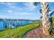 Private boat dock with lift, perfect for enjoying waterfront living at 5607 Tidewater Preserve Blvd, Bradenton, FL 34208