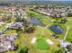 Picture showing the location of the property relative to the community golf course at 5724 Doral Dr, Sarasota, FL 34243