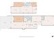 Detailed floor plan of the home showing the layout of rooms and living spaces at 5724 Doral Dr, Sarasota, FL 34243