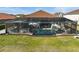 Luxury pool and lanai with screened enclosure at 6625 Dovekey Dr, Sarasota, FL 34241