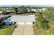 Aerial view of villa community showcasing home's location and nearby amenities at 6704 11Th W Ave, Bradenton, FL 34209