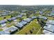 Aerial view of single home and surrounding area at 6704 11Th W Ave, Bradenton, FL 34209