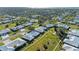 Aerial view of community showing homes, landscaping, and streets at 6704 11Th W Ave, Bradenton, FL 34209