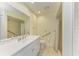 Clean bathroom with updated vanity and shower at 6704 11Th W Ave, Bradenton, FL 34209