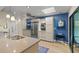 Modern kitchen with stainless steel appliances and granite counters at 7340 Silver Fern Blvd # 5, Sarasota, FL 34241