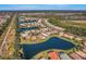 Bird's-eye view of the property and surrounding neighborhood at 11467 Conch Ct, Venice, FL 34292