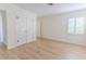 Bright bedroom with new flooring and double closets at 116 23Rd W St, Bradenton, FL 34205