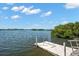 Tranquil waterway access from private dock at 14041 Bellagio Way # 315, Osprey, FL 34229