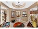 Spacious entryway with unique decor and a circular rug at 14041 Bellagio Way # 315, Osprey, FL 34229