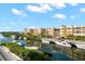 Stunning waterfront view of boats and calm waters at 14041 Bellagio Way # 315, Osprey, FL 34229