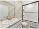Updated bathroom with tub and shower at 17633 Cantarina Cv, Bradenton, FL 34211