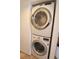 Stackable LG washer and dryer in unit at 1906 Gulf N Dr # 106, Bradenton Beach, FL 34217