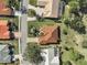 Bird's-eye view showcasing home's location within a residential community at 1985 White Feather Ln, Nokomis, FL 34275