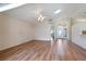 Living room with high ceilings and access to foyer at 204 Venice Palms Blvd, Venice, FL 34292