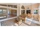 Sunroom features glass sliders opening to the main living area at 204 Venice Palms Blvd, Venice, FL 34292