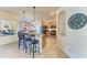 Modern kitchen with granite countertops and stainless steel appliances at 20710 Saluti Pl, Venice, FL 34293