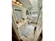 Clean bathroom with a vanity, toilet, and shower/tub combo at 2704 Barret Ave, Plant City, FL 33566