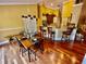 Large kitchen with granite counters, wood cabinets, and breakfast bar at 2704 Barret Ave, Plant City, FL 33566