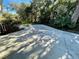 Large concrete patio area in backyard at 2704 Barret Ave, Plant City, FL 33566
