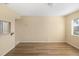 Dining area with wood-look floors and neutral walls at 2925 29Th W Ave, Bradenton, FL 34205
