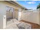 Private patio with sliding glass door access from bedroom at 2925 29Th W Ave, Bradenton, FL 34205