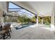 Resort-style pool with covered patio and lounge chairs at 3407 155Th E Ave, Parrish, FL 34219