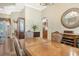 Spacious dining room showcasing an elegant table and hardwood floors at 3861 Royal Hammock Blvd, Sarasota, FL 34240