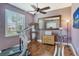 Home gym with treadmill, elliptical, and mirrored wall at 3861 Royal Hammock Blvd, Sarasota, FL 34240