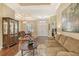 Elegant living room featuring hardwood floors and a neutral color palette at 3861 Royal Hammock Blvd, Sarasota, FL 34240