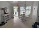 Dining room with table, chairs, and access to the outdoors at 417 Avenida De Mayo, Sarasota, FL 34242