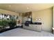 Community outdoor kitchen with stainless steel appliances at 4755 Woodbrook Dr, Sarasota, FL 34243
