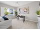 Office with window seat and view of water at 4831 Boston Common Gln, Bradenton, FL 34211
