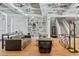 Spacious lobby featuring a stylish bookshelf and seating at 5325 Marina Dr # 333, Holmes Beach, FL 34217