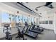 State-of-the-art fitness center with treadmills, ellipticals, and weight equipment at 540 N Tamiami Trl # 702, Sarasota, FL 34236