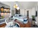 Spacious main bedroom with hardwood floors and stylish decor at 540 N Tamiami Trl # 702, Sarasota, FL 34236