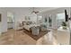 Main bedroom with sitting area and access to balcony at 634 Key Royale Dr, Holmes Beach, FL 34217