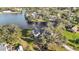 Lakefront property with a large yard at 6706 88Th E St, Bradenton, FL 34202