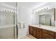 Bathroom with shower, vanity, and updated fixtures at 6706 88Th E St, Bradenton, FL 34202